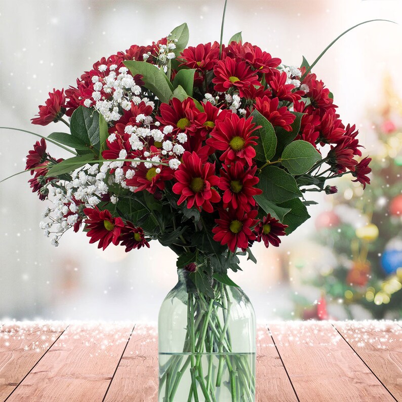 etsy.com | Simply Red Bouquet