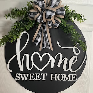 Home Sweet Home Door Hanger