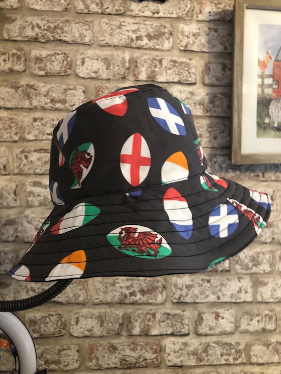 Rugby 6 Nations Bucket Hat Wales England Ireland Scotland France Italy Rugby World Cup Etsy UK