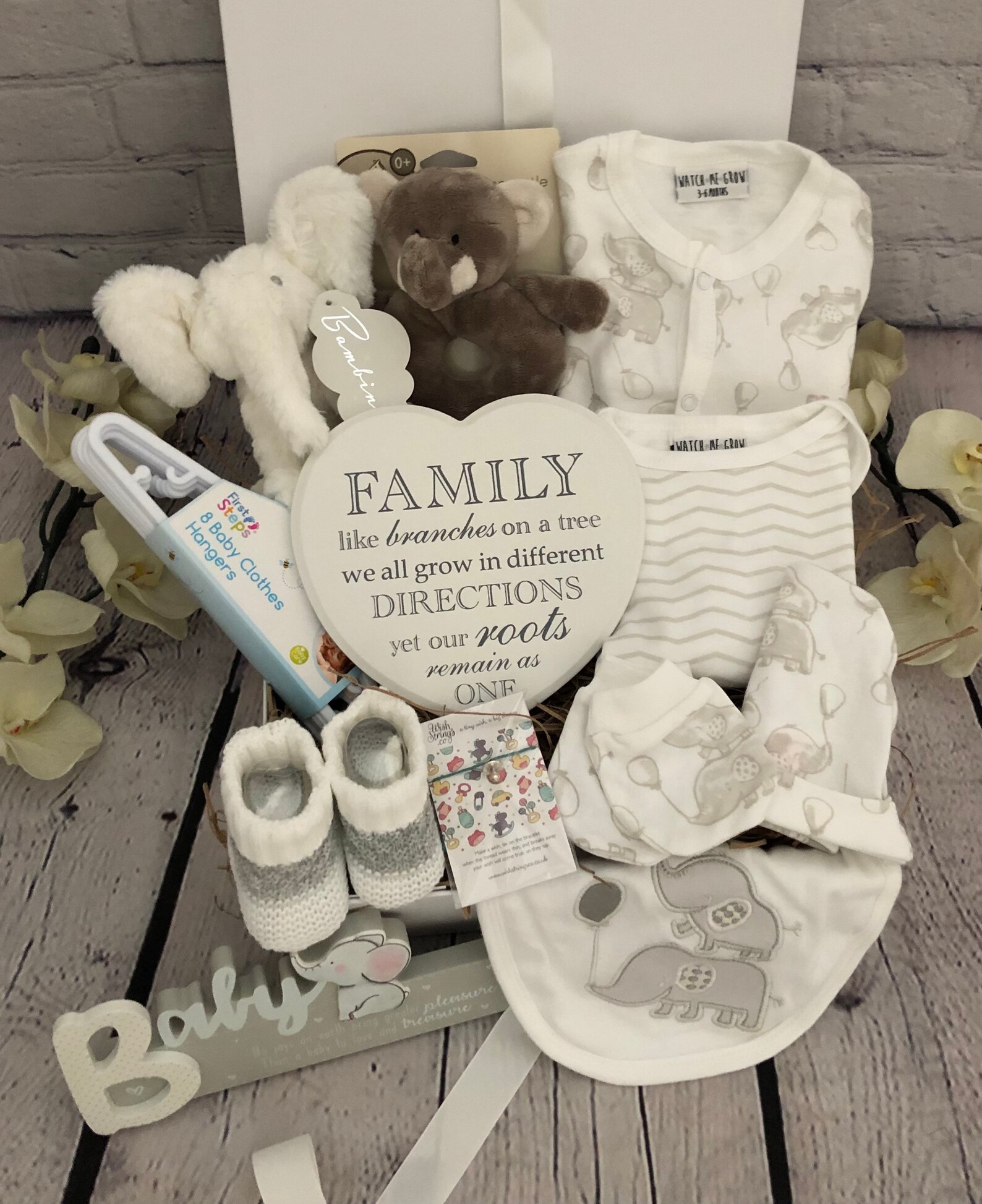 Deluxe Baby Keepsake gift box Baby Hamper. Perfect Baby Gift Etsy
