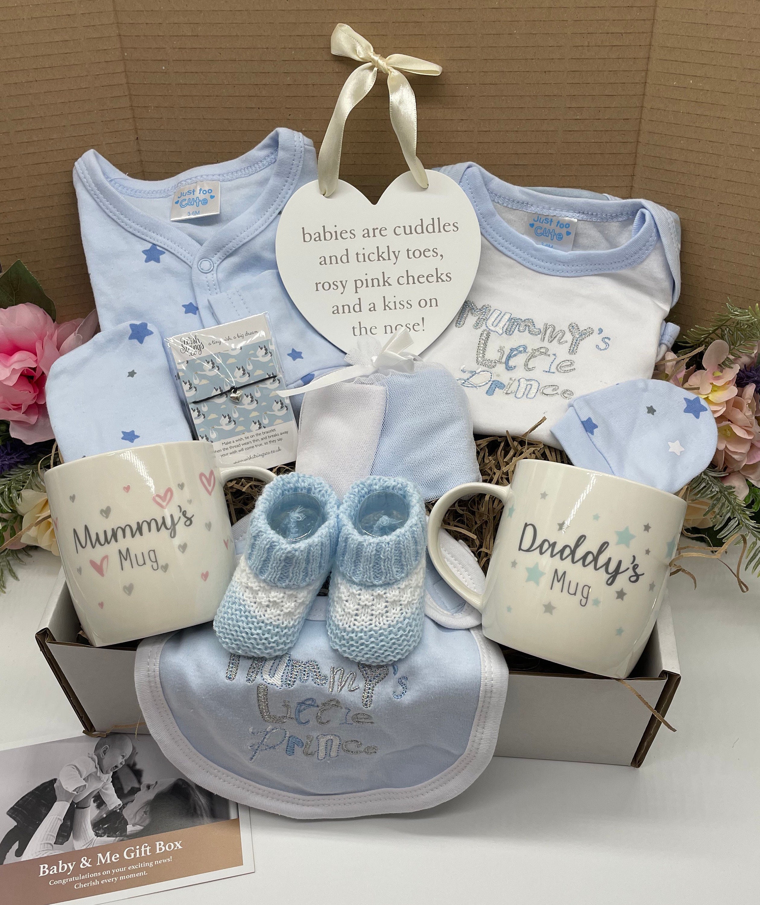 New Baby Boy Hamper Unisex Baby Hamper & Baby Girl Hamper Etsy