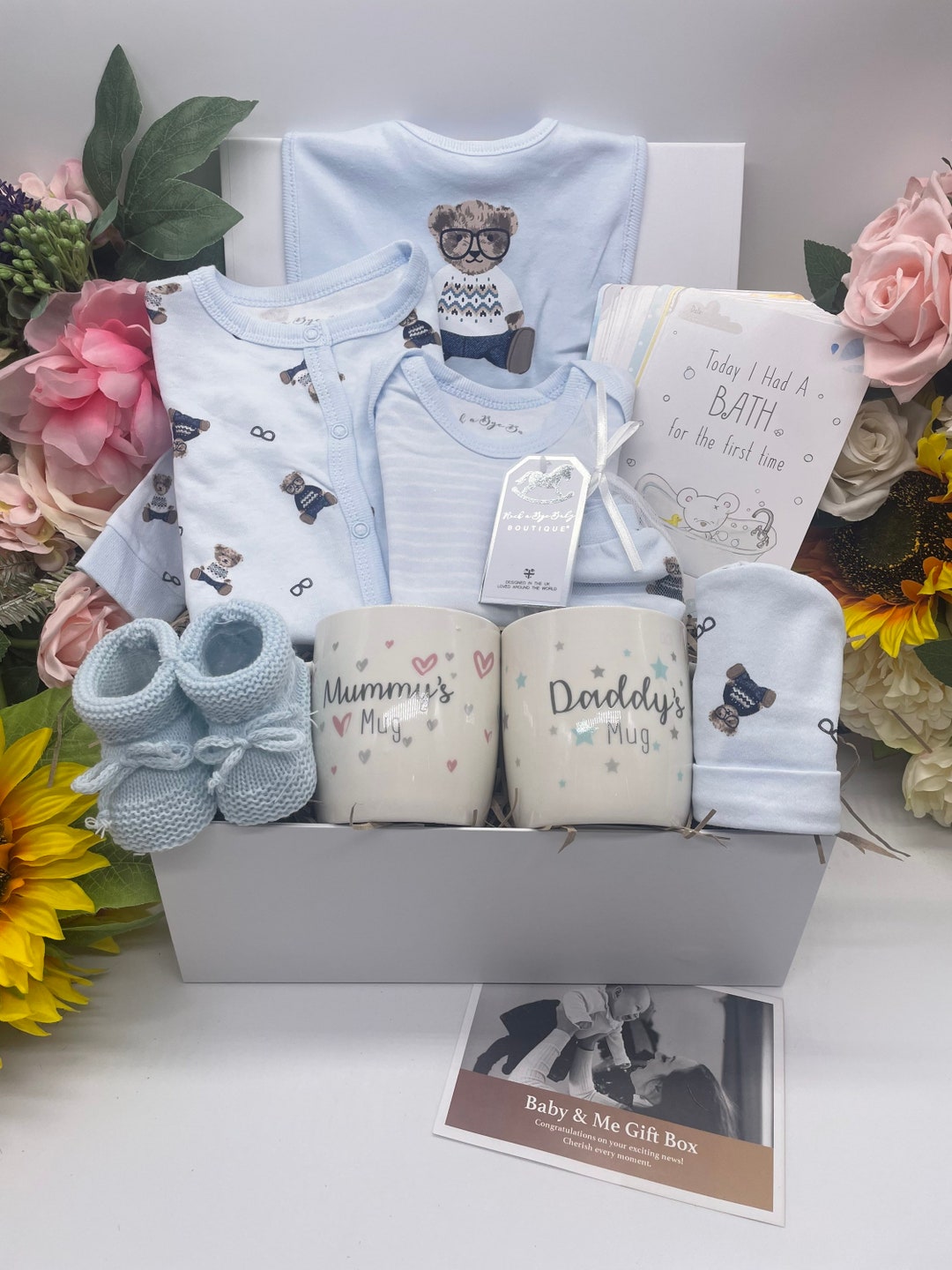 Baby Boy Hamper. New Parent Gift Box New Baby Gift New Baby Etsy UK