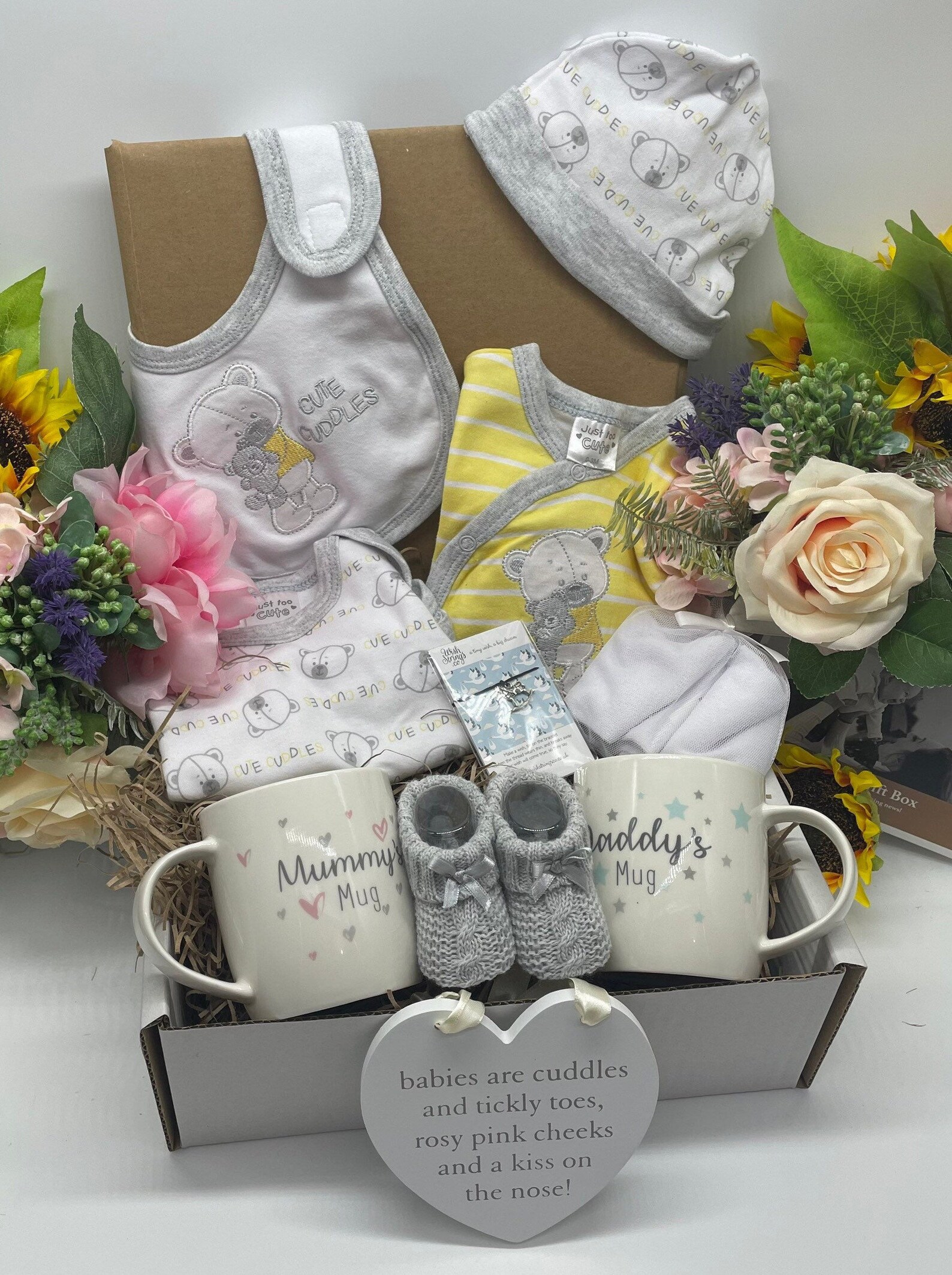 New Baby Boy Hamper Unisex Baby Hamper & Baby Girl Hamper Etsy