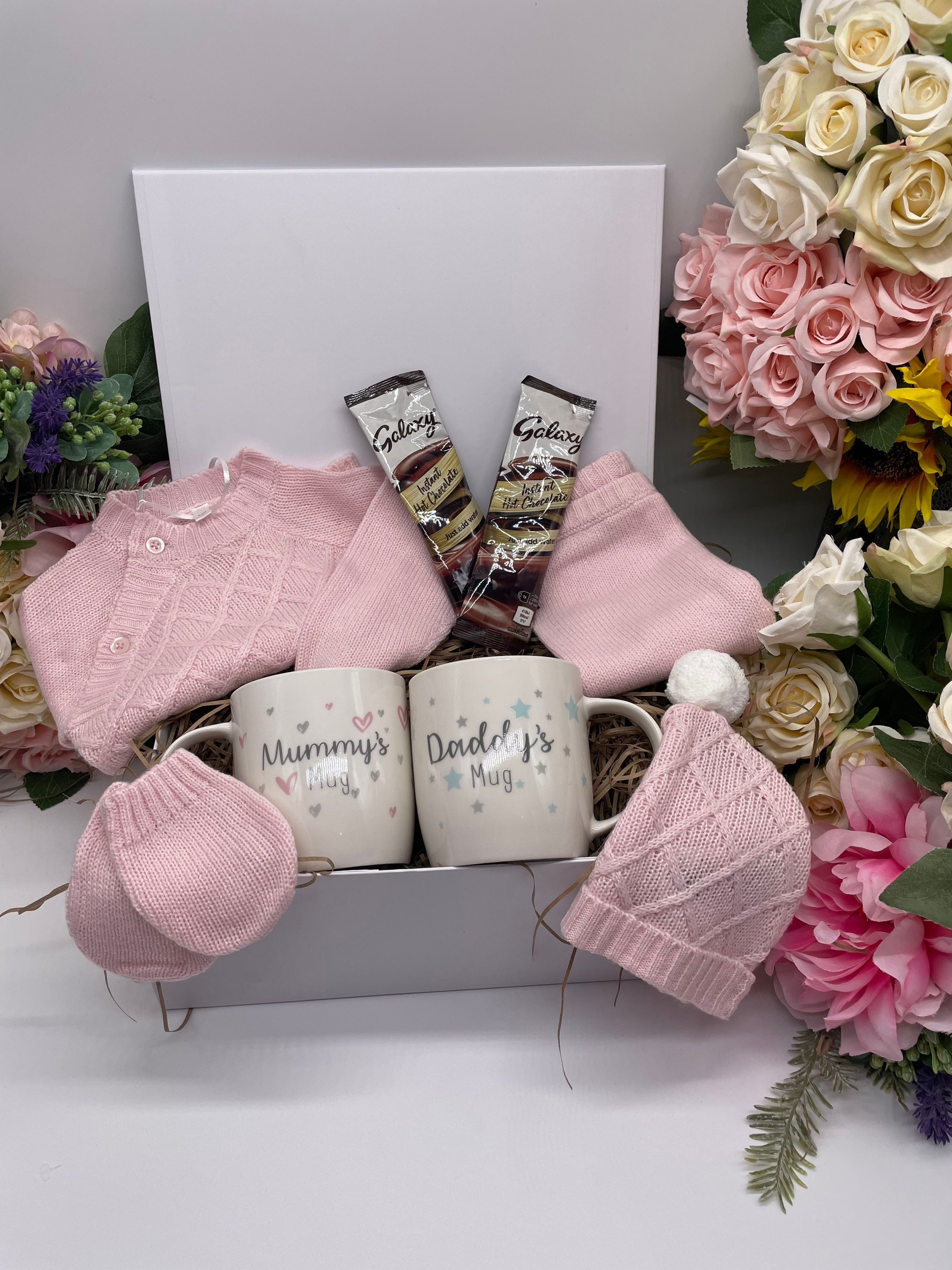 Baby Girl Hamper Girl Hamper & Baby Girl Gift Mom and Dad Etsy