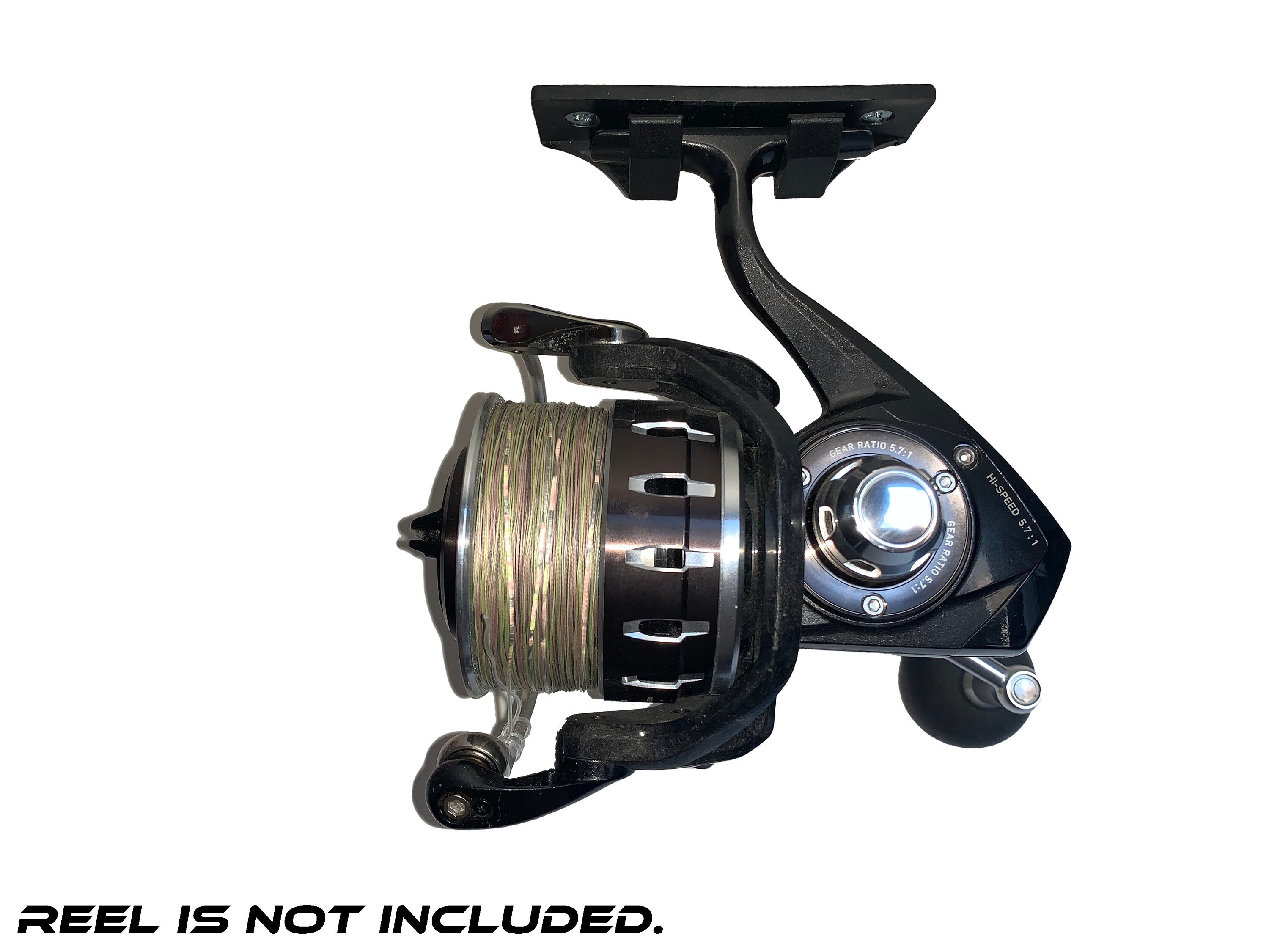 Fishing Reel Display Stand Displaying Sturdy Wall Mounted