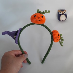 Headband, Crochet hairband, Halloween headband, Headband for kids and adults, Hair accessory, Halloween decor, Halloween gifts, Hair crown.