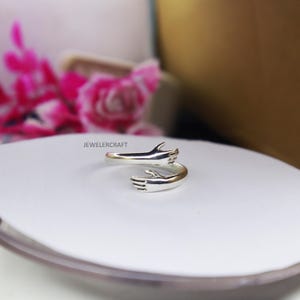 Personalisierte Liebe Umarmung, Paar Liebhaber Ring, Einstellbare Minimalist Umarmung Ring, Versprechen Ring, 925 Sterling Silber Handring, Geschenk für sie
