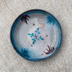 Uzbek plate,26cm,Decorative plate,antique asia plate,handmade ceramic,clay pottery plate,traditional folk designs plate,Free shipping