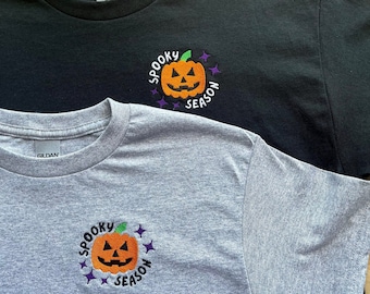 Spooky Season Pumpkin Halloween T-Shirt