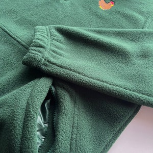 Pixel Chicken 1/4 Zip Fleece Jacket image 5