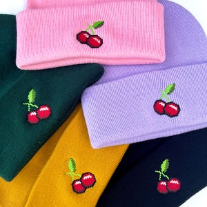 Cherries Beanie Hat