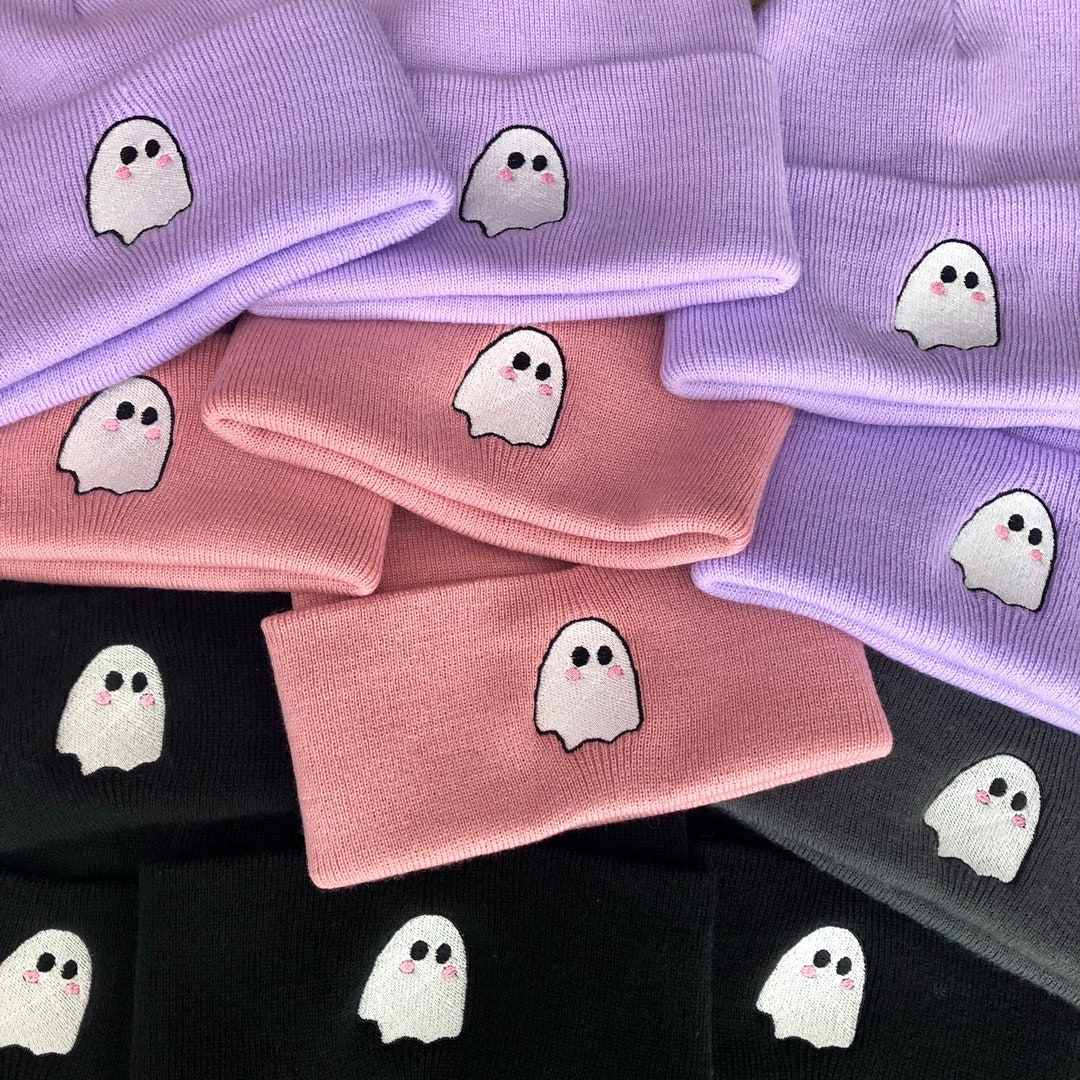 Ghost Beanie Glow in the Dark - Etsy