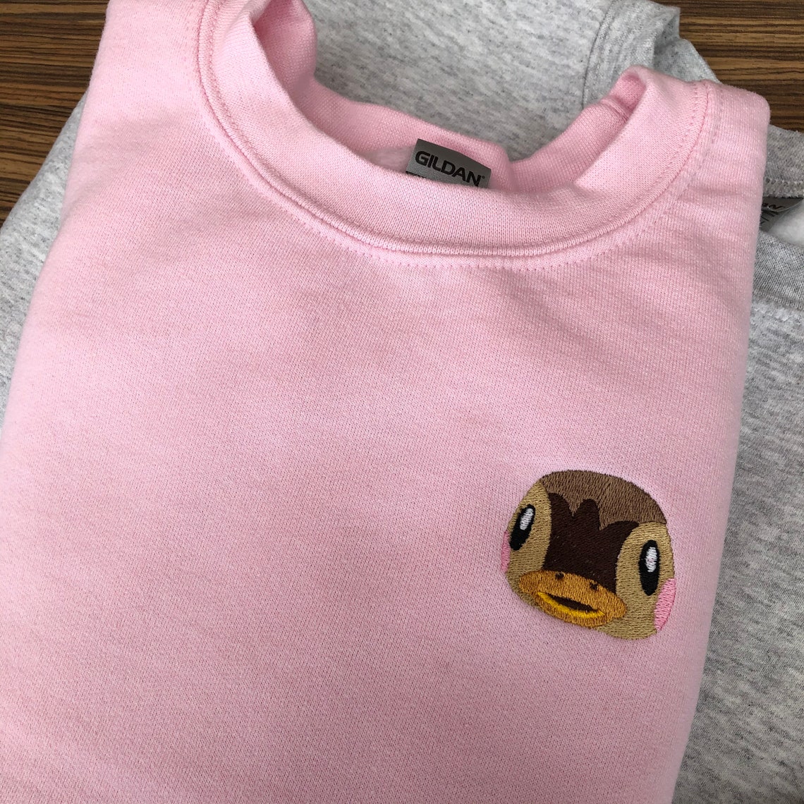 acnh printed fleece sweater