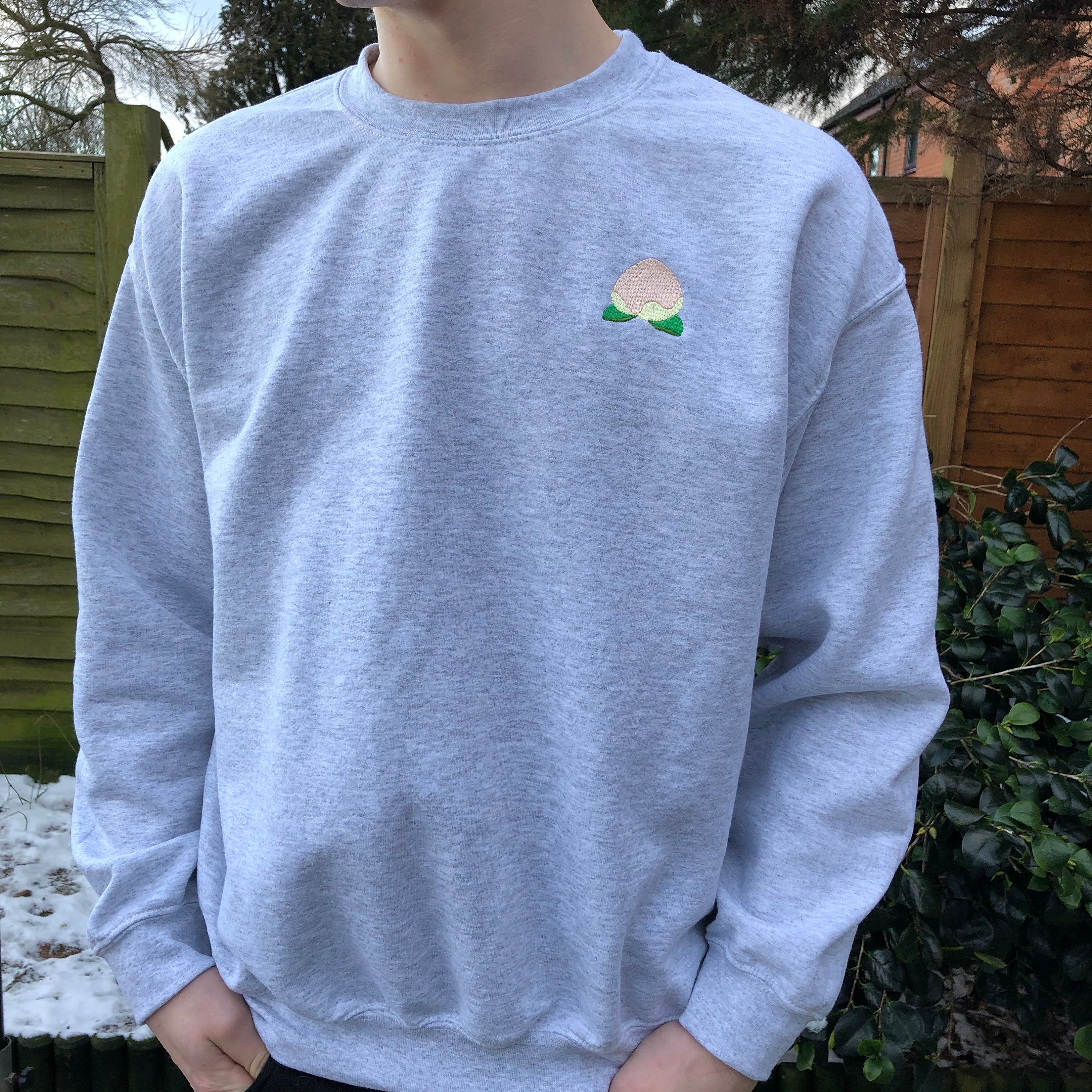 Peach Sweatshirt Jumper Acnh Inspired 
