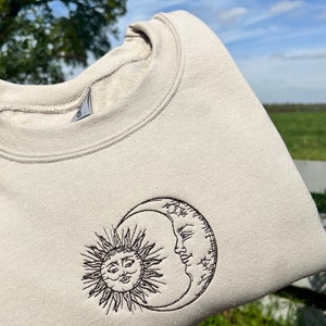 Celestial Sun and Moon Sweatshirt
