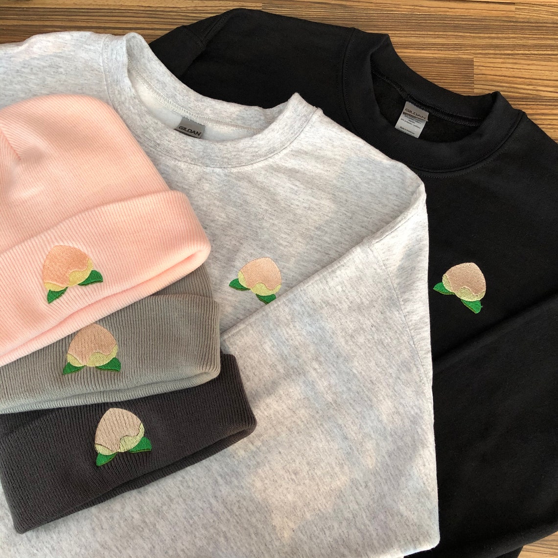 acnh printed fleece sweater
