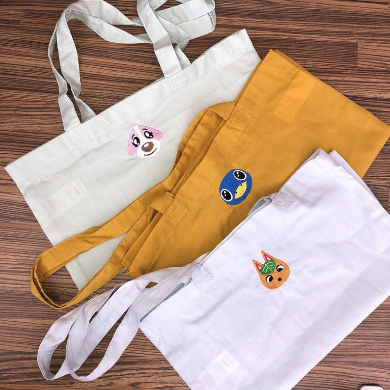 Tote Bag Animal Crossing Villager Acnh Gift Etsy UK