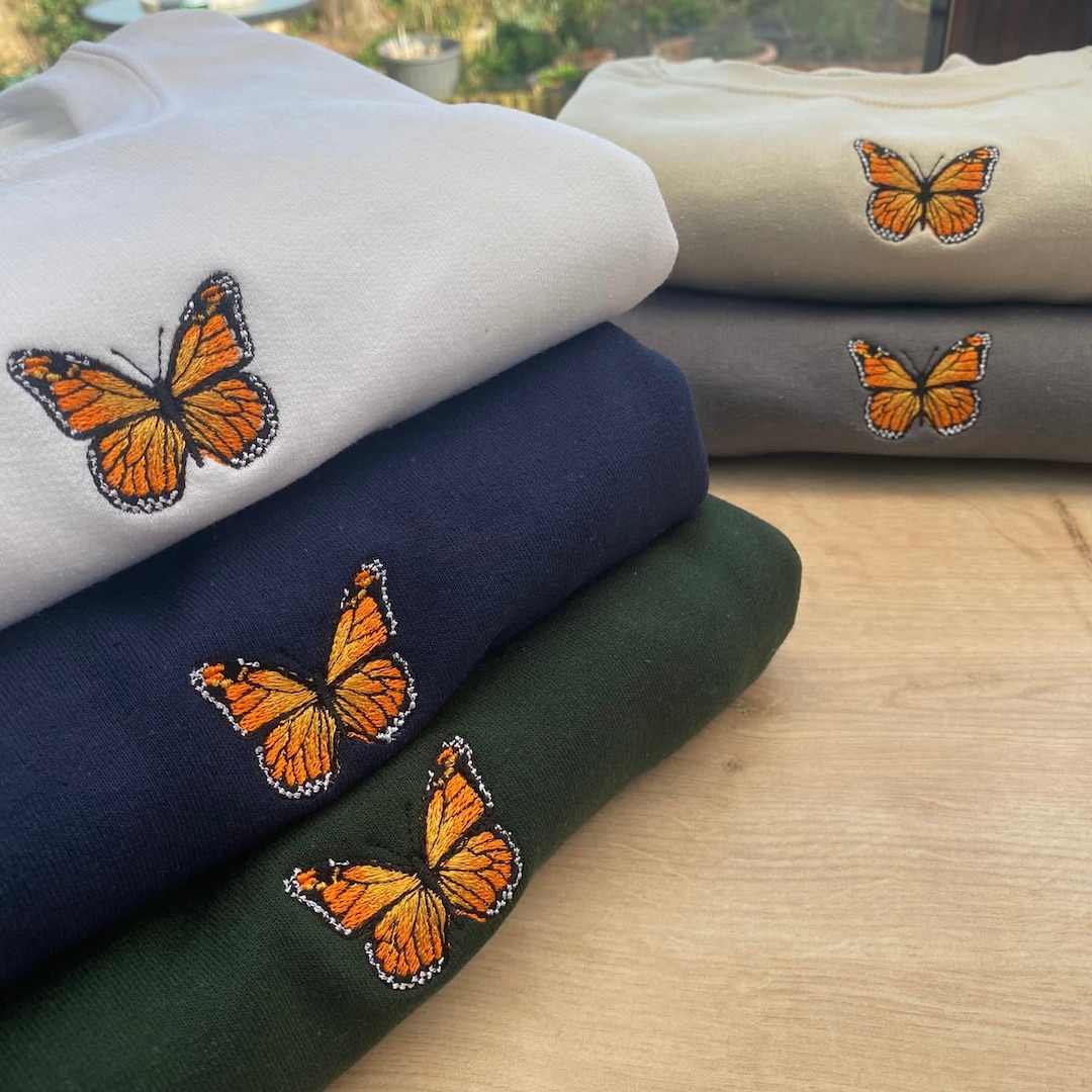 Monarch Butterfly Sweatshirt - Etsy