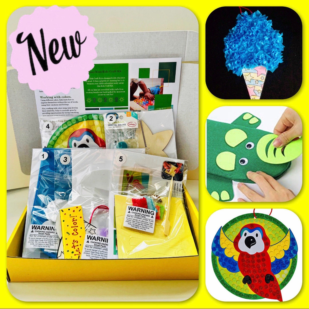Kids Craft Activity Box Spectacular Summer, Craft Box, Craft Activity ...