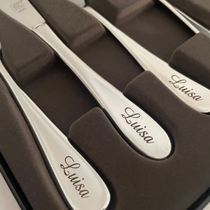 Children's cutlery Zwilling Filou Personalized with name engraving I Laser engraving I Gift Baptism I Birthday Birth I Christmas image 2