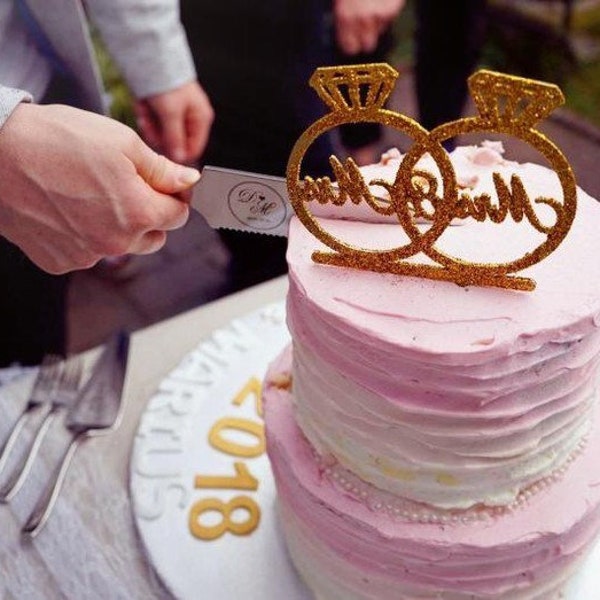 Tortenmesser mit Gravur I Hochzeit I personalisiert