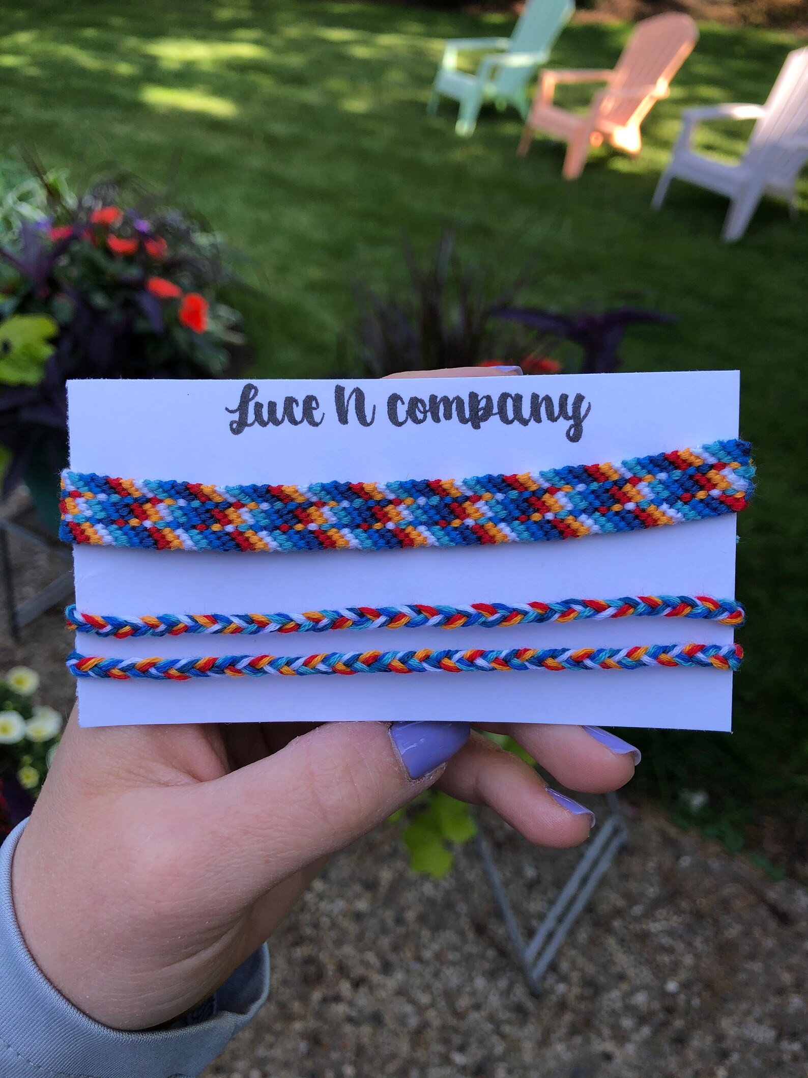 Sunset Friendship Bracelets Set of 2 Etsy