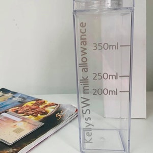 Personalised Slimming Bottle, SW Measurement, Slimming World HEA, Milk Measurement, SW, Weight Loss