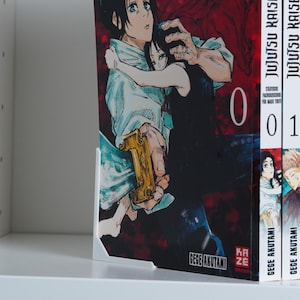 Sujetalibros Manga MG Phantom | Sujetalibros para libros y manga | Minimalista | Sujetalibros para evitar que los libros se vuelquen