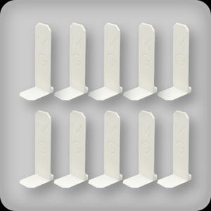 Manga Bookends (10 pieces) | minimalist | MG Bookend | Holder to prevent books from tipping over
