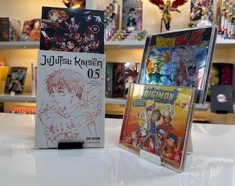 Manga Comic Aufsteller MG Dual Stand SLIM Dual Display Bookstand Display Buchständer Organizer für zwei Mangas, Bücher, Comics