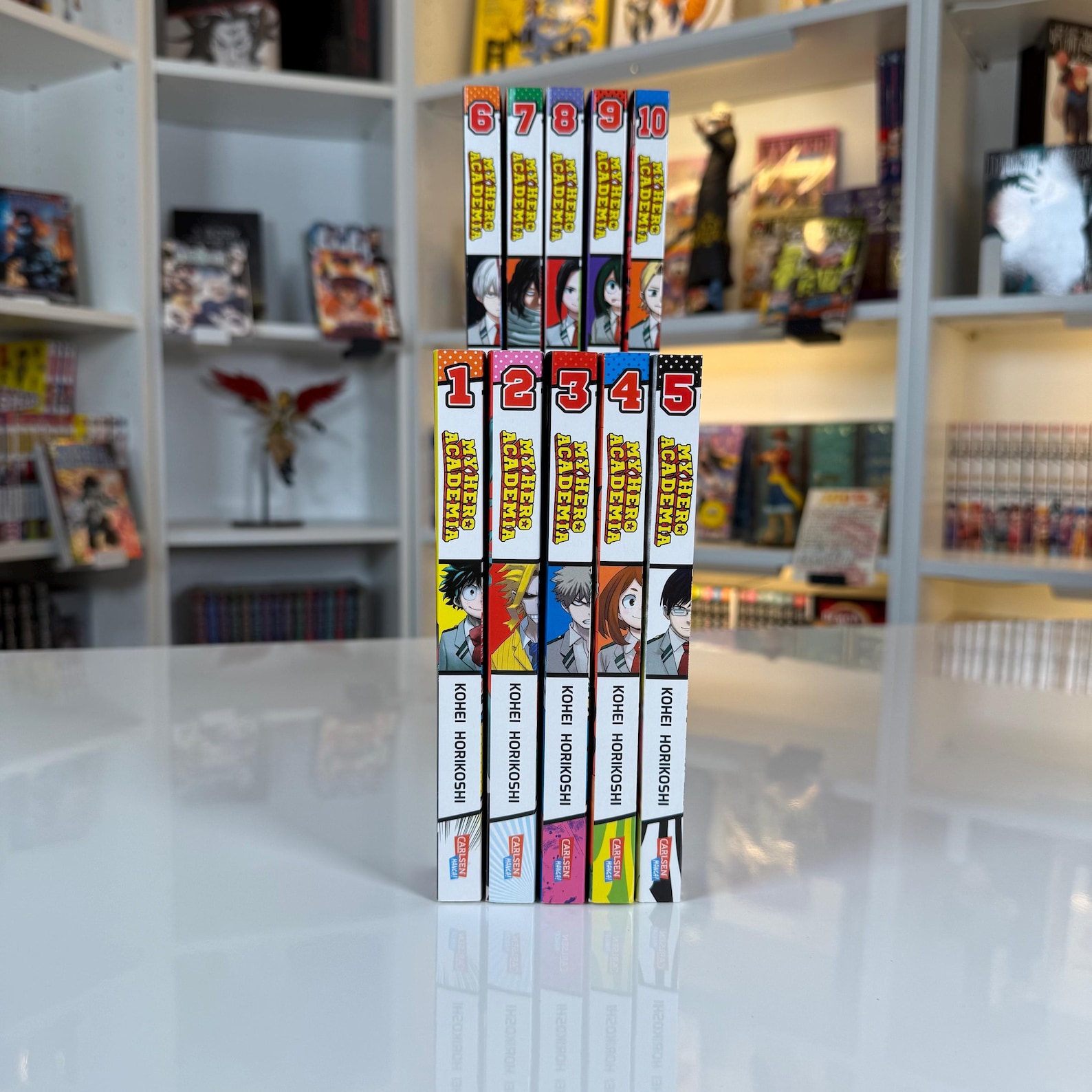 Book Self Riser Manga Book Shelf Riser for Double Rows - MG Raiser Set of 2 | Manga ...