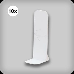 Manga Bookends (10 pieces) | minimalist | MG Bookend | Holder to prevent books from tipping over