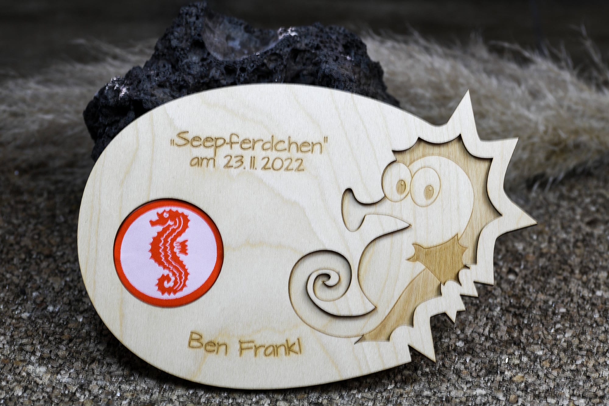 Seepferdchen Tasse Als Geschenk Für Bestandene Schwimmabzeichen – Motiviert Kinder, Spülmaschinengeeignet
