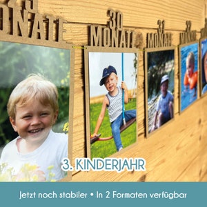 3. Babyjahr Foto-Monatsgirlande Bild 1