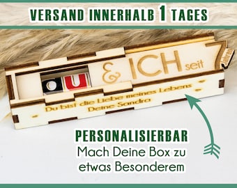 Personalisiertes Geschenk zum Jahrestag