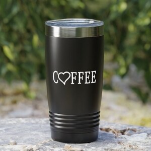 Personalized Tumbler, Custom Tumbler, Coffee Tumbler Housewarming Gift, Anniversary Gifts, Gifts for Him,  20oz Stainless Steel Tumbler