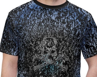 THE CAST NYC SKULL & CROSSBONES T-SHIRT - BLACK