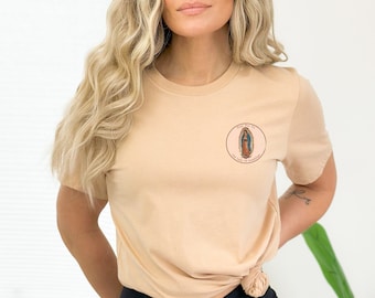Camiseta de Nuestra Señora de Guadalupe, camiseta de la Virgen María, ropa católica, camisetas católicas, ropa católica de regalo, Virgen de Guadalupe