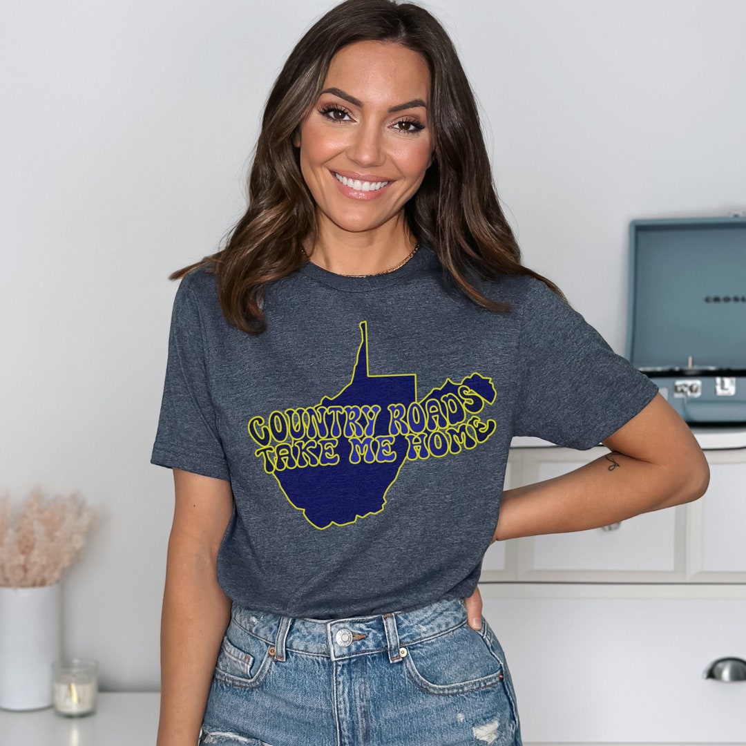 Women West Virginia Tshirt Women W Virginia Tee Vintage W - Etsy