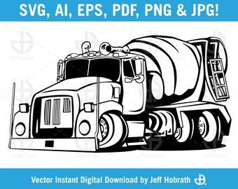 Free Free 138 Concrete Truck Svg Free SVG PNG EPS DXF File