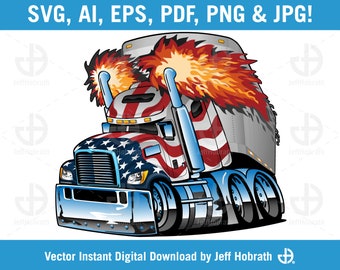Download Cartoon Truck Svg Etsy