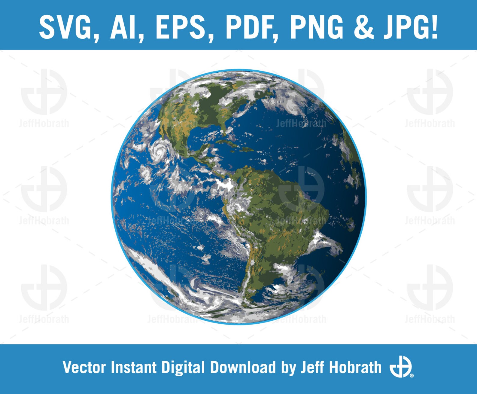 Earth Color Vector Illustration Instant Digital Download Ai - Etsy