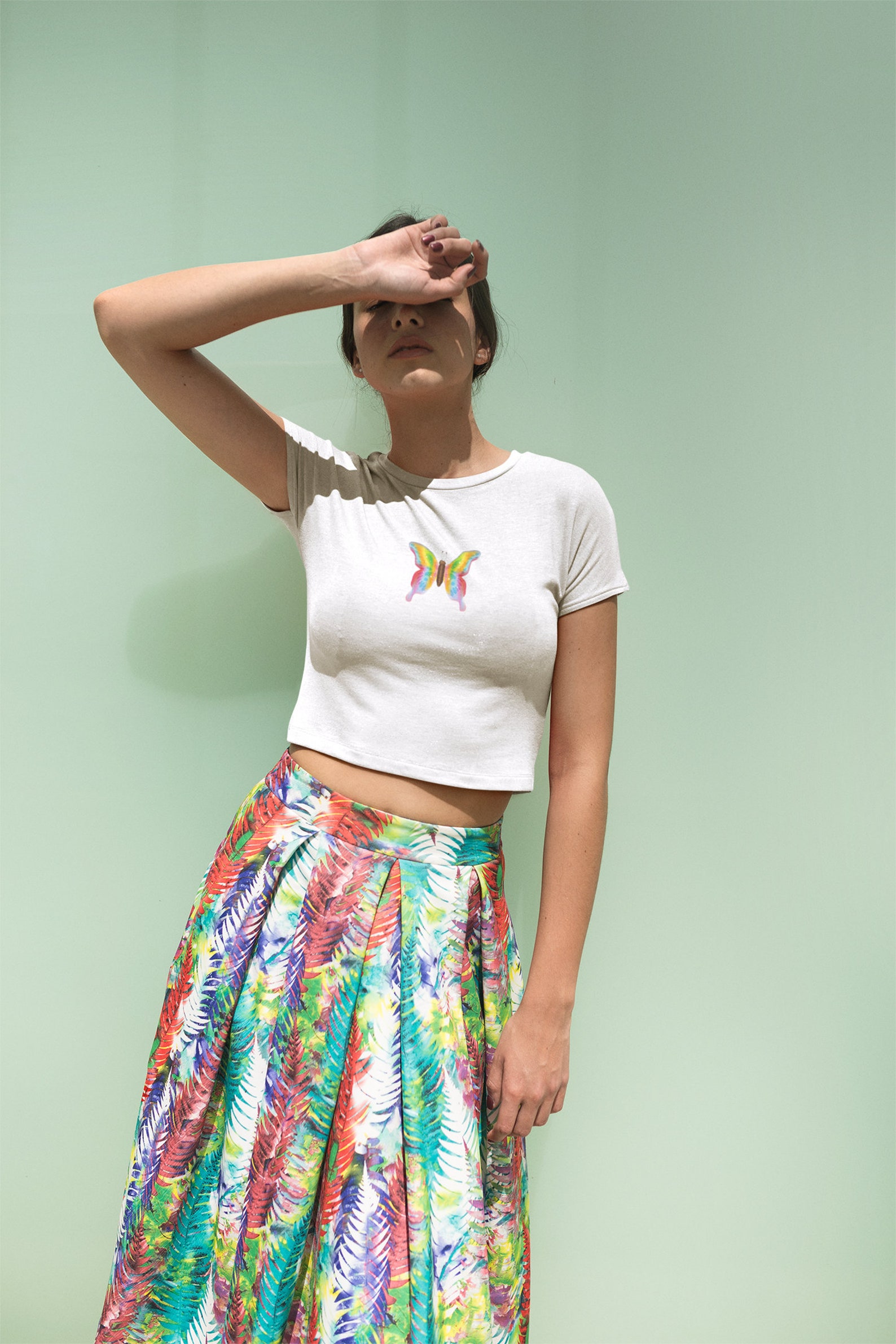 Butterfly Y2K Crop Top Y2K Clothing Y2K Top Y2K Aesthetic