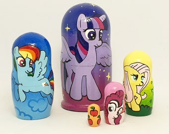 my little pony russian dolls