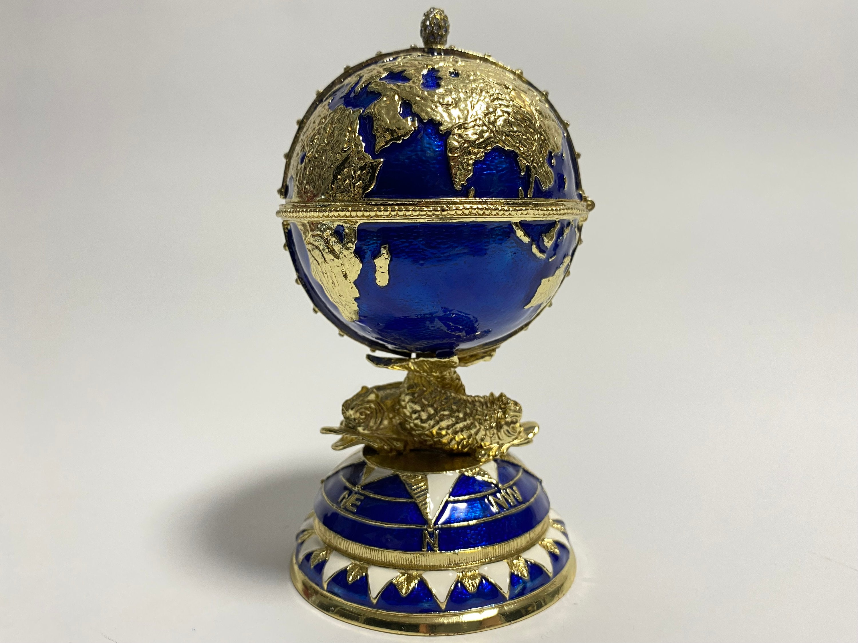 FABERGÉ クリスタル卵型彫刻ファベルジェ　FABERGE ガラス瓶 FABERGÉ クリスタル卵型彫刻ファベルジェ FABERGE ガラス瓶 ガラス