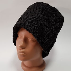 Original Cossack Papakha Natural Astrakhan Fur Karakul Hat Winter Cap image 1