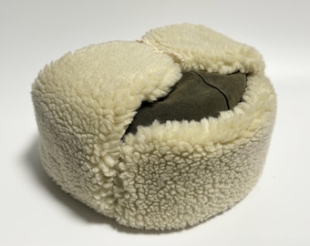 Oesjanka-wintermuts, muts met oorkleppen, muts van imitatiebont