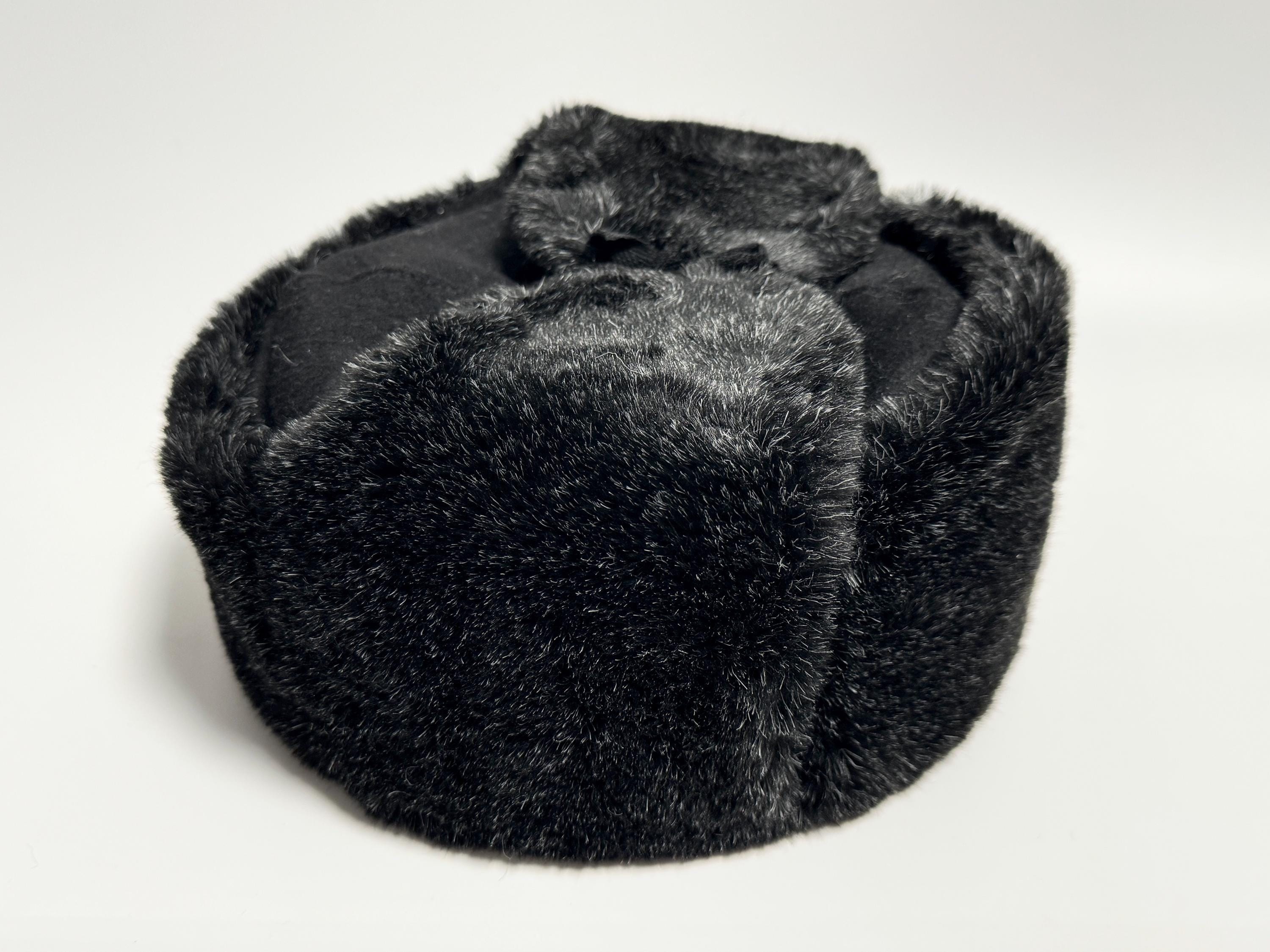 Ushanka Trapper Hat, Winter Ear Flap Hat, Faux Fur Hat - Etsy