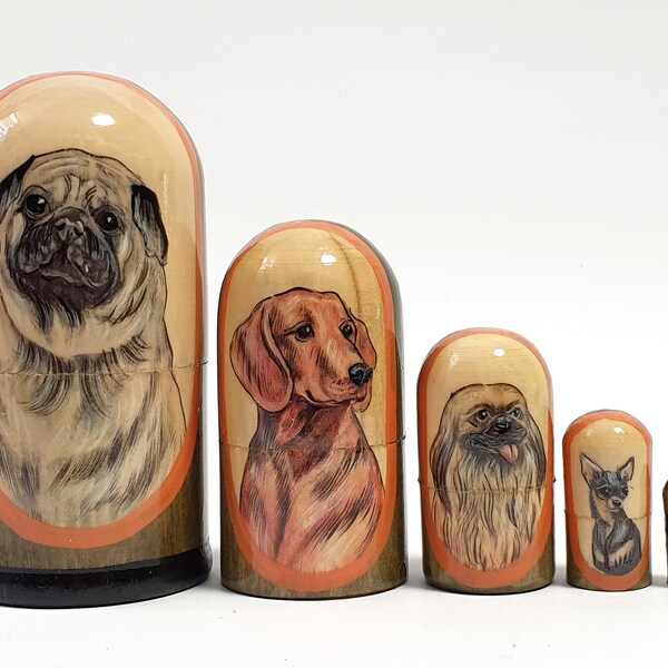Funny Nesting Doll Etsy