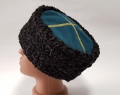 Russian Army Military Hat Papakha Kubanka Real Fur Hat Astrakhan Karakul Soviet Uniform